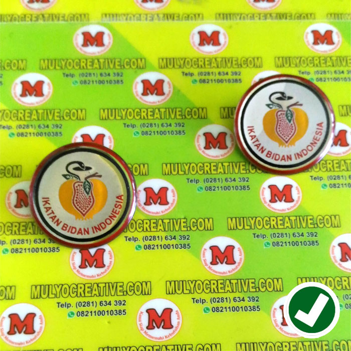 Sedia Jual Lencana IBI Pin IBI Bros Logo Ikatan Bidan Indonesia