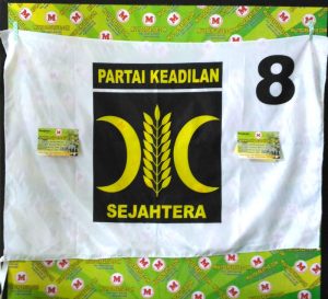 Partai PKS, Pesan bendera partai sablon harga murah