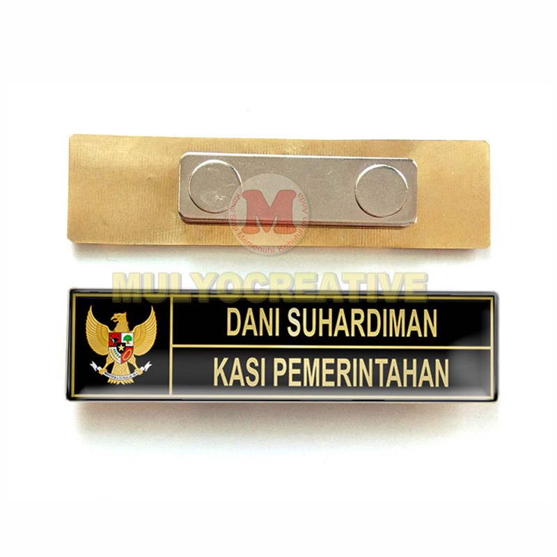 BELI PAPAN NAMA DADA PERANGKAT DESA – NAME TAG PERANGKAT DESA | Pesan ...